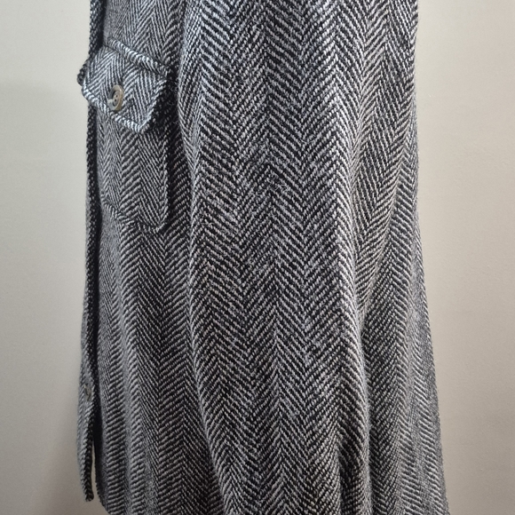 Who What Wear Black and White Herringbone Blazer - Picture 2 of 3